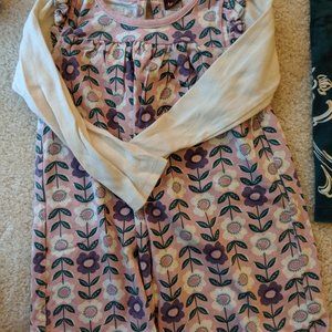 TEA floral girls ruffle dress, size 3T